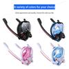 Snorkeling Mask Double Tube Silicone Full Dry Diving Mask Adult Swimming Mask Diving Goggles Underwater Breathing. Lightweight Design