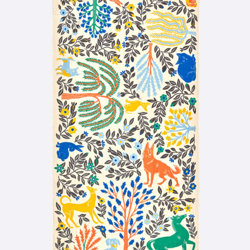 

BIMBA Y LOLA Vegetation Animal Sand Shawl B256AII005BEF Beige_FREE