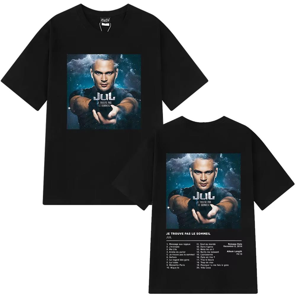 Men's and Women's Pure Cotton T-shirts of 2025 By Rapper Jul Are Comfortable, Breathable Must-have for The Holiday Season Ins