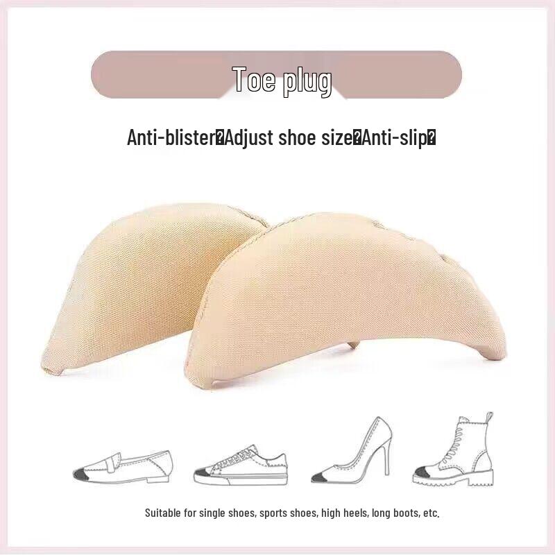 Adjustable Toe Cushion Pads for High Heels - Soft, Thickened Forefoot Pain Relief for Men & Women