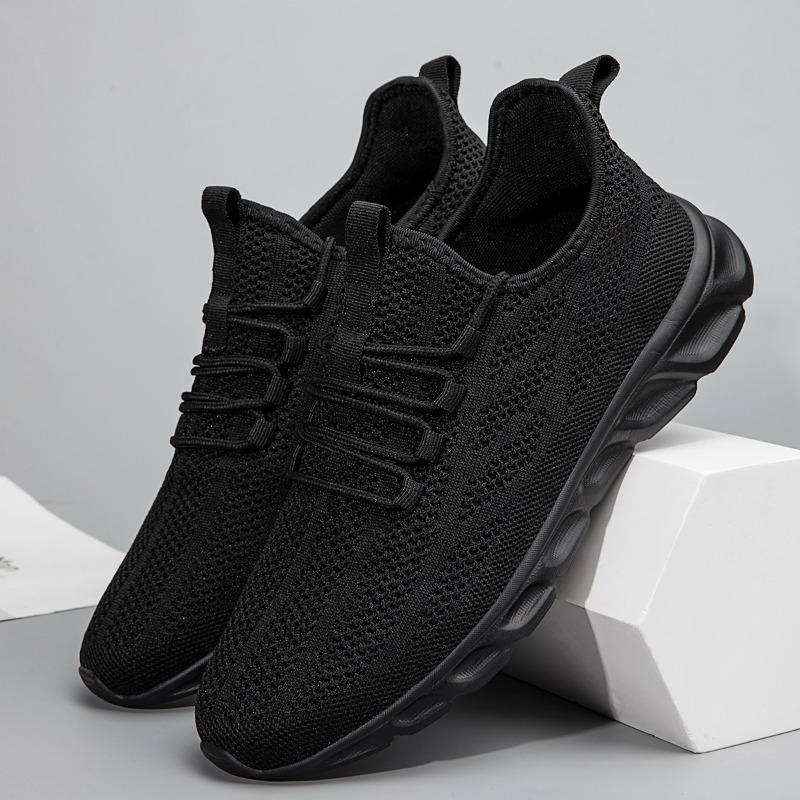 

Damyuan Дышащая сетка Мужская обувь Черные прогулочные балетки Большой размер Женские теннисные кроссовки Унисекс Кроссовки для бега и ходьбы Спортивная обувь 42