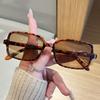 New Korean Version Simple Square Sunglasses for Men and Women Fashion Trend UV Resistant Outdoor Sunshade Sunscreen Glasses
