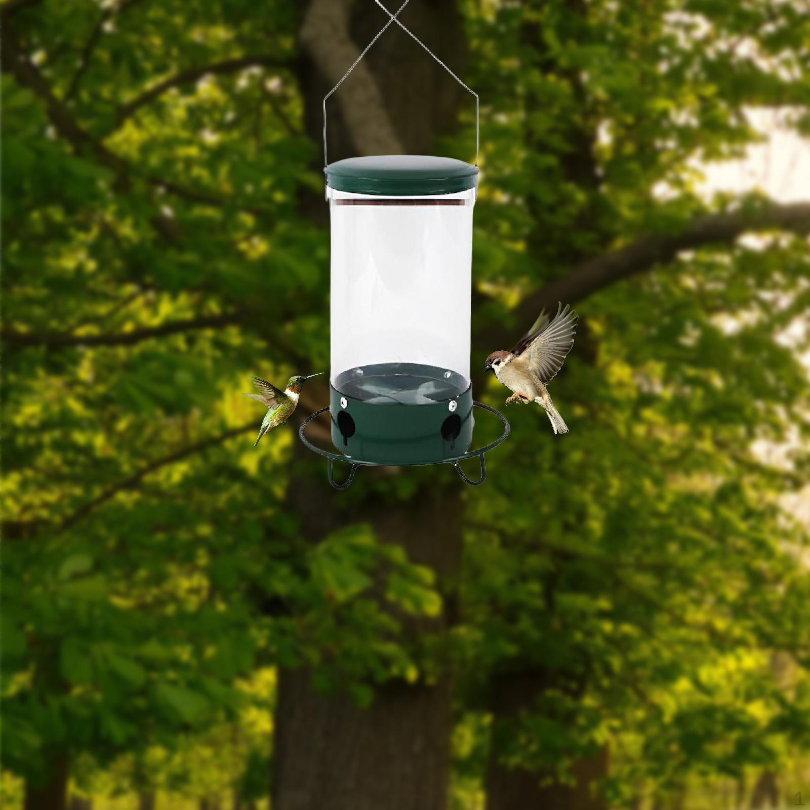 

Кормушка для птиц во дворе с простой установкой для улицы Regular