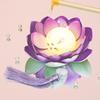 New Year's Lantern Festival Handheld Glowing Lotus Lantern - Chinese Style for Kids