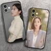 Korean Celebrity S-Seol In A Phone Case For IPhone 17 Air 16 15 14 13 Pro Max 11 12 Black Silicone Cover