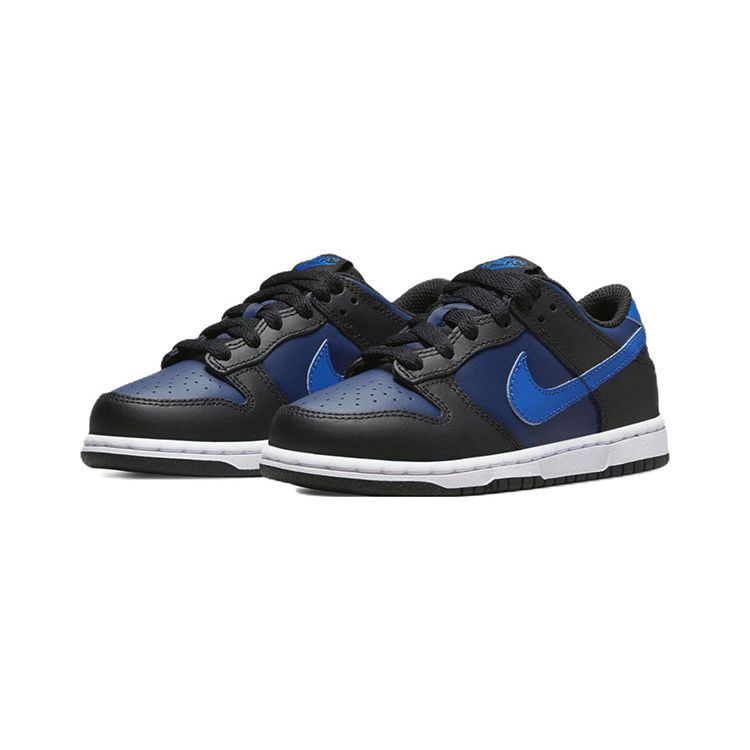Nike Dunk Low PS Black Midnight Navy Kids Sneakers Blue Game-Royal DH9756-402