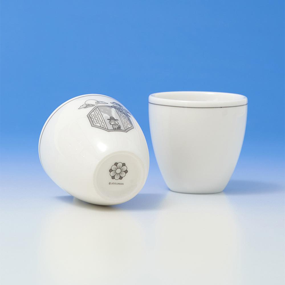 Joguman Studio Korea Edition Ceramic Soju Glass Set