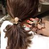 2023 New Simple Leather Ribbon Hair Tie: Mori Style Elastic Band for Women