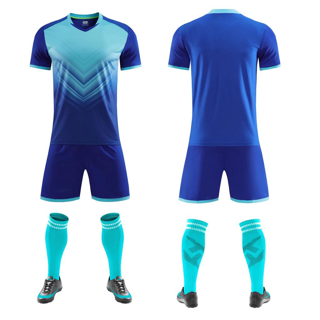 Customized Football Jersey Set Light Board Adult Children's Men's and Women's Jerseys Game Training Student Sports Game Football Jersey