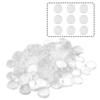 100Pcs Round Coin Cases, Transparent Plastic Capsules Holder, 34mm Inner Diameter, Preserve and Showcase Your Collection