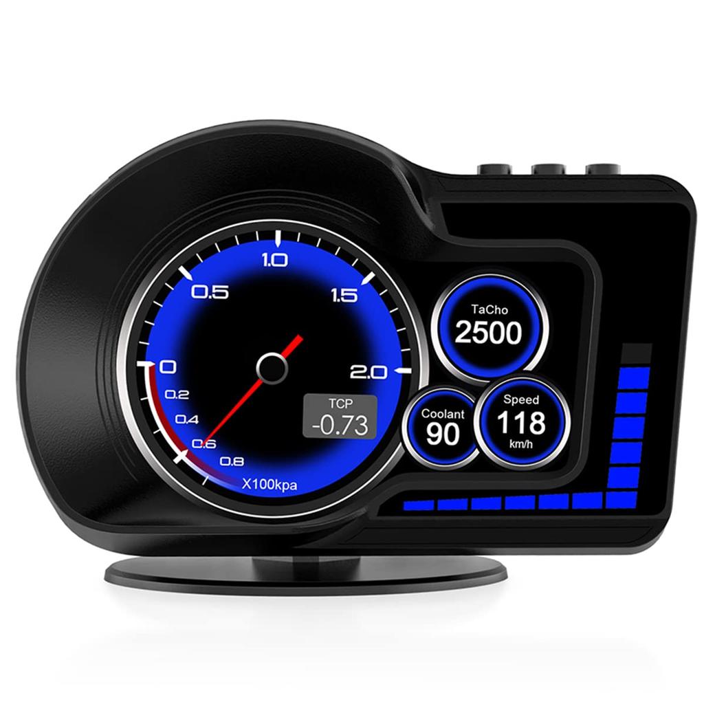 Nikomaku HUD Head Up Display, Compatible with OBD2 + GPS, F15, Japanese Instruction Manual,