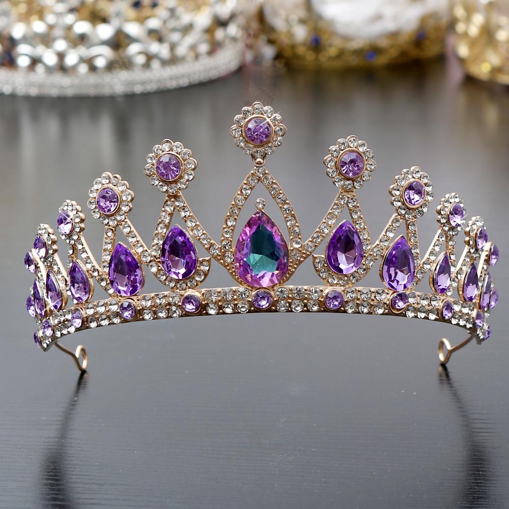 1pc Baroque Bridal Crown Timeless Crystal Wedding Tiara Royal-Inspired Minimalist Crown Luxury Bridal Ceremony Hair Accessories