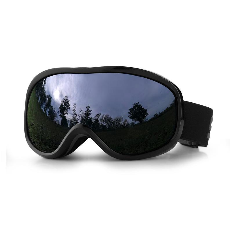 Anti-snow Blindness Snowboard Goggles Anti-fog Card Myopia Ball Lens Large Field of View Ski Goggles