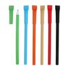 10 ks 0,7mm kuličkové pero Přírodní sulfátový papír Hladký obal na vytahování na psaní Různé barvy Ekologické školní potřeby pro reklamní pera