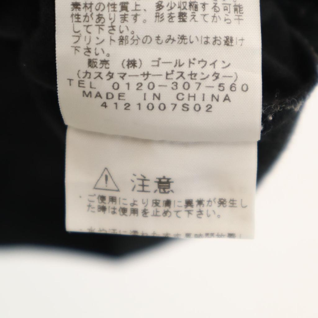 THE NORTH FACE Short sleeve T-shirt L black Outdoor NTW3152A Women Used