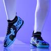 Men's High-top Sock Mouth Football Shoes Youth Sports Shoes Football Training Shoes Art Makeup Lawn Children Football Boots