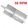 JGA25-370 12V Geared Motor DC Motor Electric Gear Motor High Torque 22 RPM, 26 RPM, 35 RPM, 58 RPM, 77 RPM, 133 RPM, 171 RPM