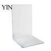 Clear Book Ends for DVDs 1 Pc Bookend Heavy Book, Acrylic Shelf Organizer, Bookends Shelves L Shaped Stopper Bedroom Library Office School Supplies