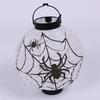 Halloween LED Paper Pumpkin Bat Spider Hanging Lantern Light Holiday Christmas Party Lamp Home Decor