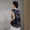 SOFSIL 2026 Summer New Chinese Style Mulberry Silk Blend Sleeveless Blouse