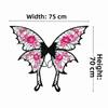 Semi-Transparent Mesh Butterfly Wings Floral Embroidered Angel Wings  Cosplay Performance