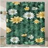 A Variety Of Fruits Washable Dirt-Resistant Shower Curtain Shower Head Waterproof Polyester Bath Curtain For Home Decor