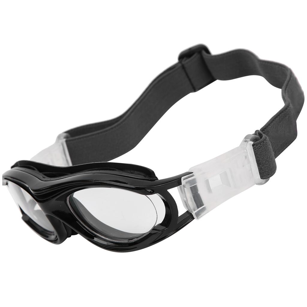 Children Outdoor AntiImpact ExplosionProof Basketball Protective Football Glasses(Black )