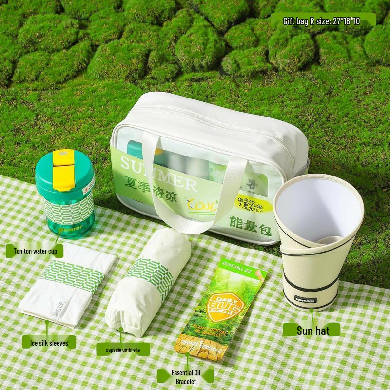 Летний набор для профилактики теплового удара в путешествии