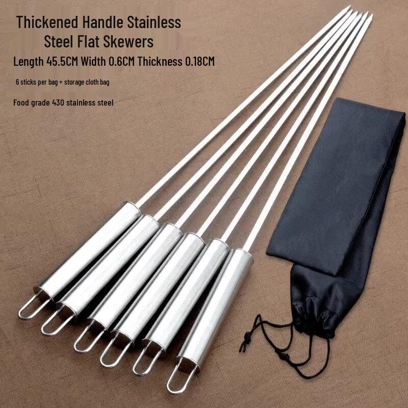 Stainless Steel BBQ Skewers
