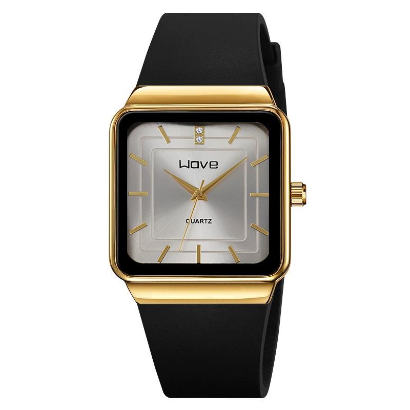 Langjue Men S Watch Square Dial Fashion Quartz Simple Student Watch Premium Trend Watch Batch [naked watch]
