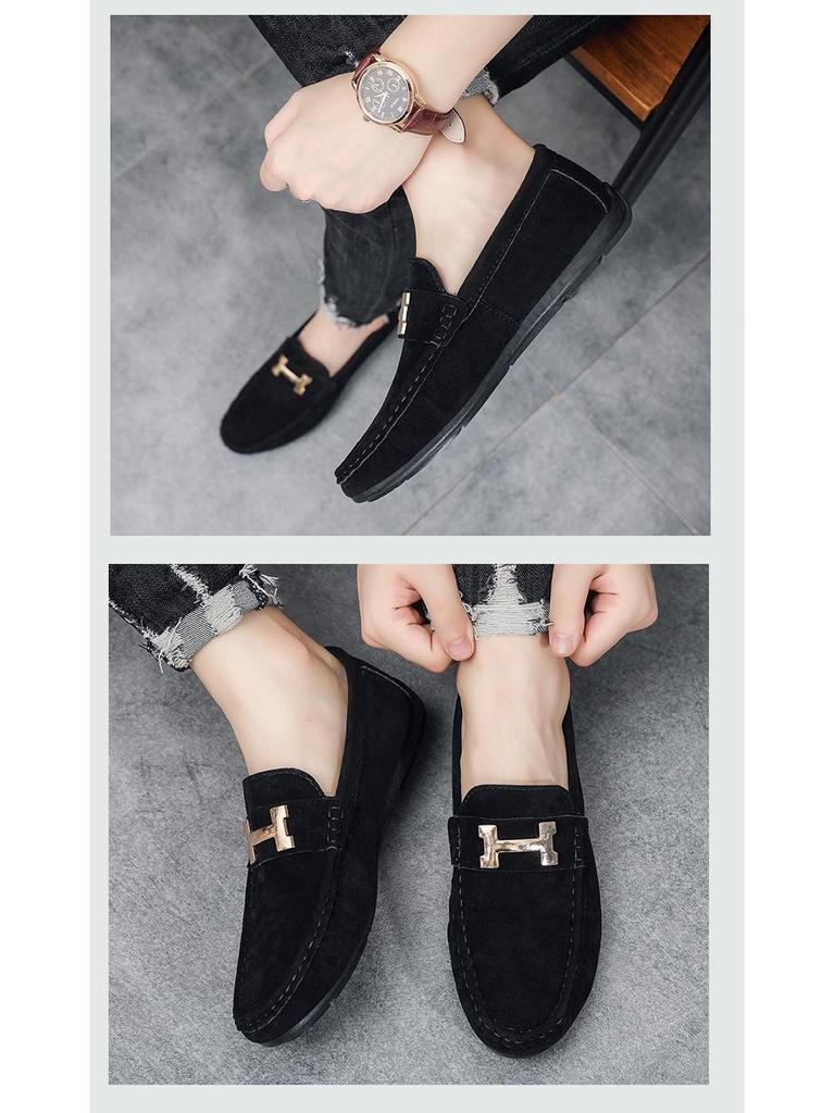 Men's Korean-Style Breathable Slip-On Casual Shoes