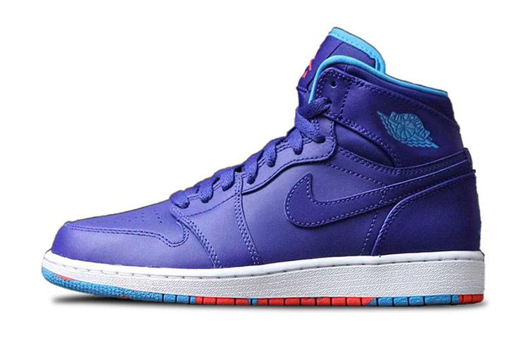 Jordan 1 Retro High  Deep Royal  GS 705300-433 37.5