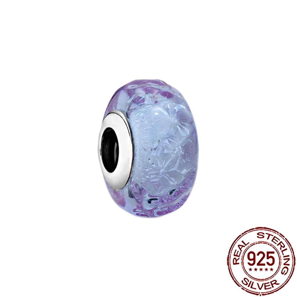 New Designer Charms Copper Colorful Murano Glass Beads Suitable For Genuine Fashion Bracelet Necklace Diy Jewelry