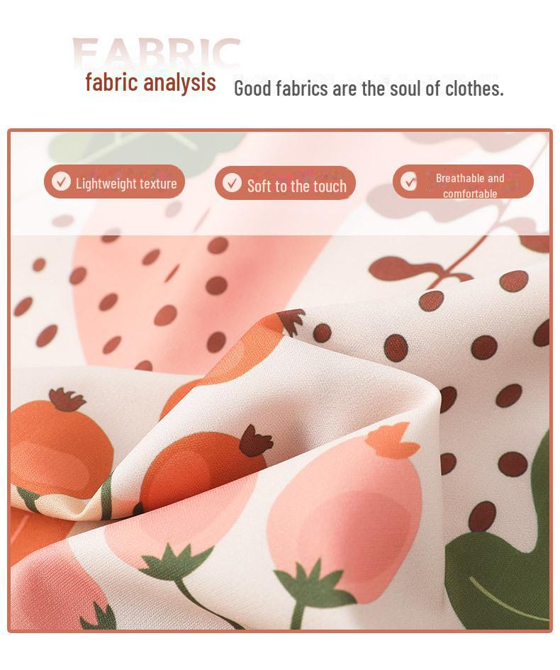 2025 Summer Family Matching Outfits: Parent-Child Medium-Length Casual Dress for 3-4 Member Families