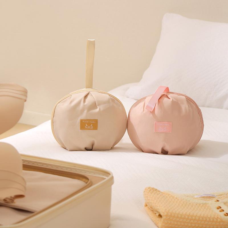 Travel Lingerie Storage Bag - 1 Piece Portable Ball Shape Design for Underwear & Socks rganization