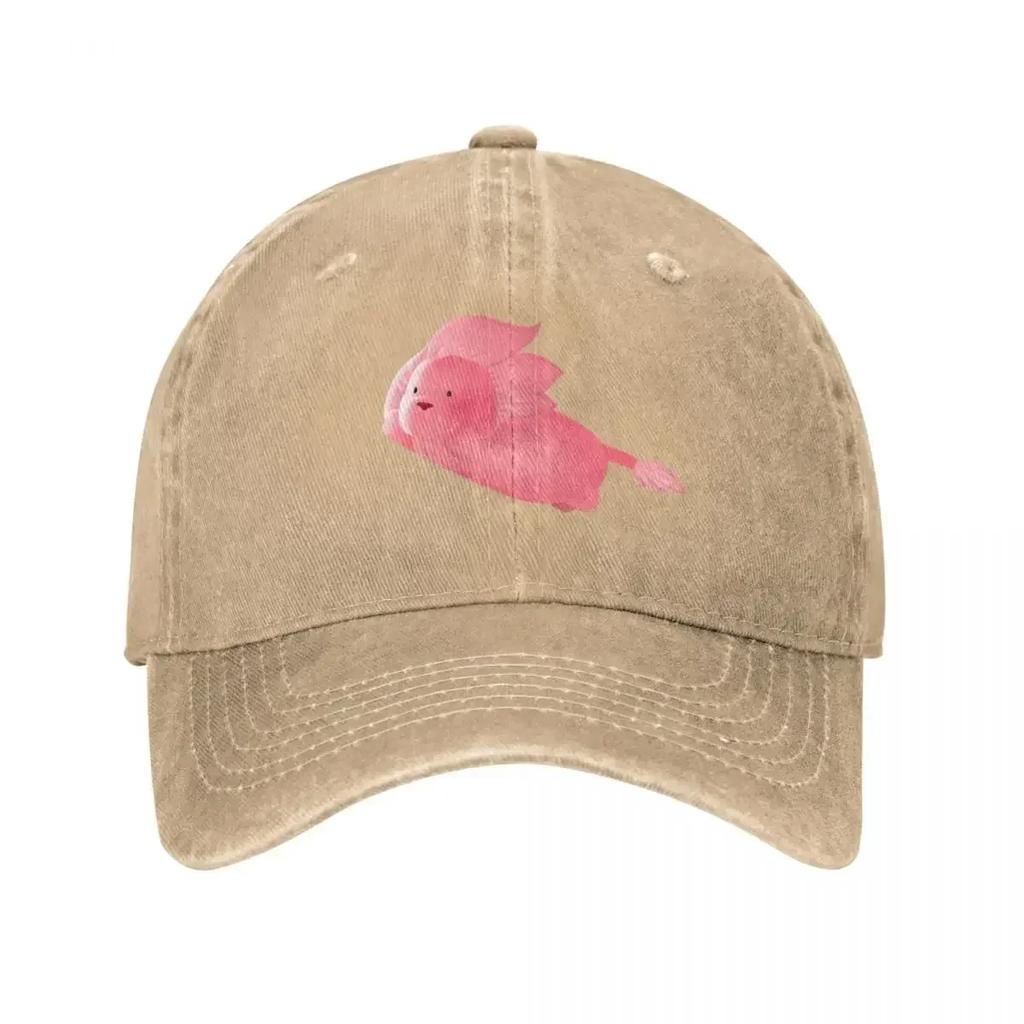 Pink Lion Flying Baseball Cap Mountaineering Big Size Hat Christmas Hat Girl Unisexs