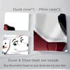 3Pcs Dalmatian Dogs Lady Bedding Sets For All Sizes New 3D Printed Bed Cover Comforter Duvet Cover Pillowcase Bedroom Decoration