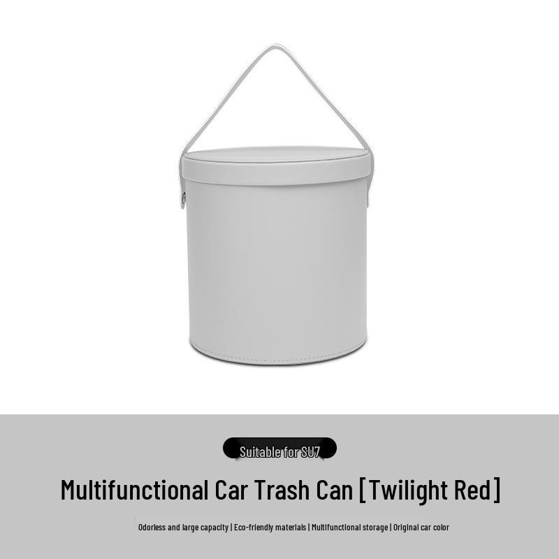 Multi-functional Car Storage Box and Trash Can for Xiaomi SU7