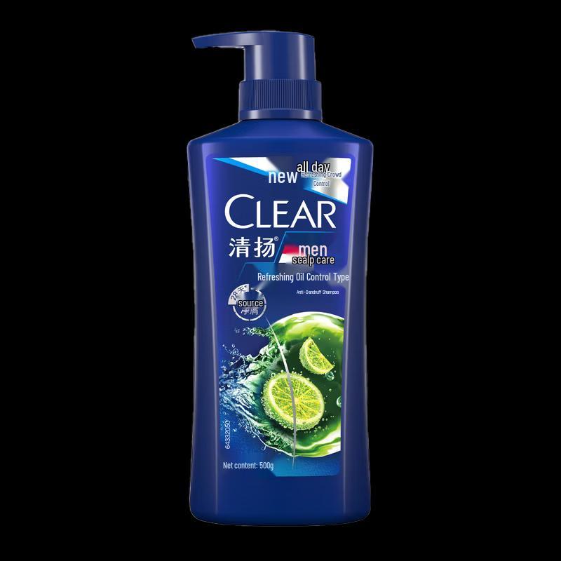 Clear Men Освежающий шампунь против перхоти для контроля жирности