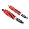 2PCS 350mm Motorcycle Shock Absorber Adjustable Front Rear Suspension Damper for Go Karts ATVs
