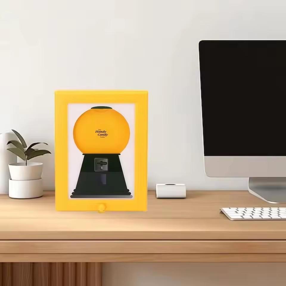 Wisząca Poręczna Ramka na Cukierki Szybka Dystrybucja Trwały Dozownik do Cukierków Ramka na Zdjęcia Vintage Dozownik do Cukierków