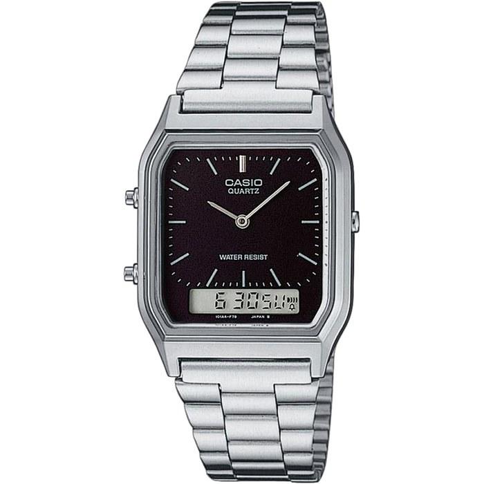 Casio AQ-230A-1DMQ Analog-Digital Quartz Watch - Black