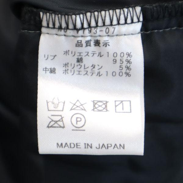 unused VAST222 19AW made in Japan Batting jacket 3 black pullover Men's Used
