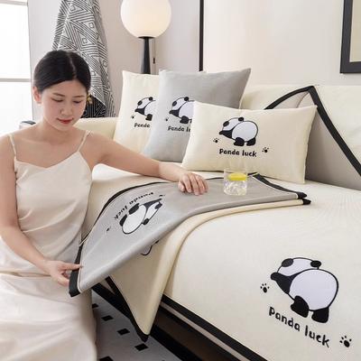 Summer Sofa Cushion Ice Silk Mat Non-Slip Cushion Cartoon  New Summer Seat Cushion Cover Cool Cushion Cover Cloth