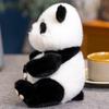 Simulation 23cm Fluffy Panda Dolls Baby Kids Appease Peluche Plush Animals Lying&Sitting Panda Bear Toys for Kids Present