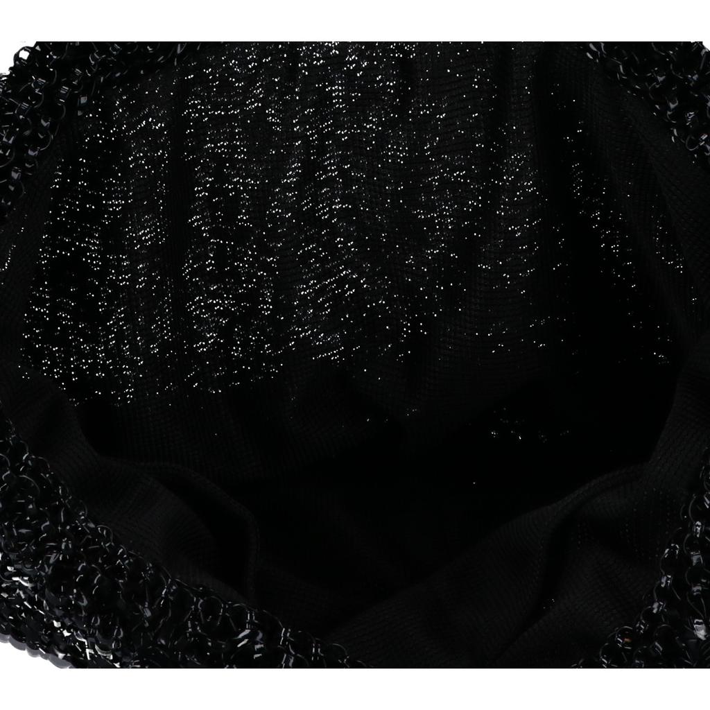 ANTEPRIMA Wire Glitter Square Chain Tote Bag Handbag Enamel blackUsed