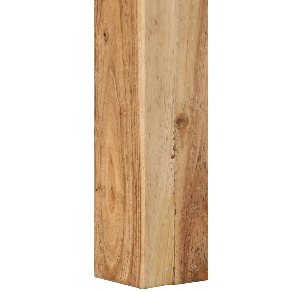 Coffee Table 80 x 80 x 40 cm Solid Acacia Wood