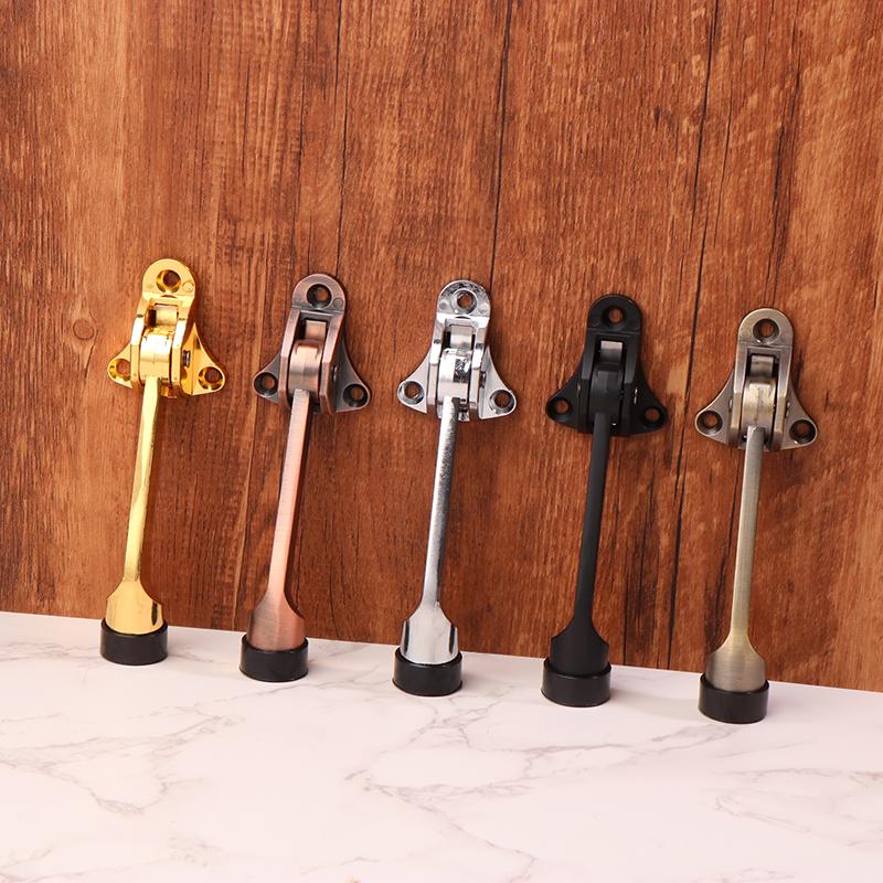 Türstopper Pedal Winddicht Türstopper Halter Anti-Schub Schwerlast Zinklegierung Verstellbarer Schließwinkel Für Schlafzimmer Badezimmertür