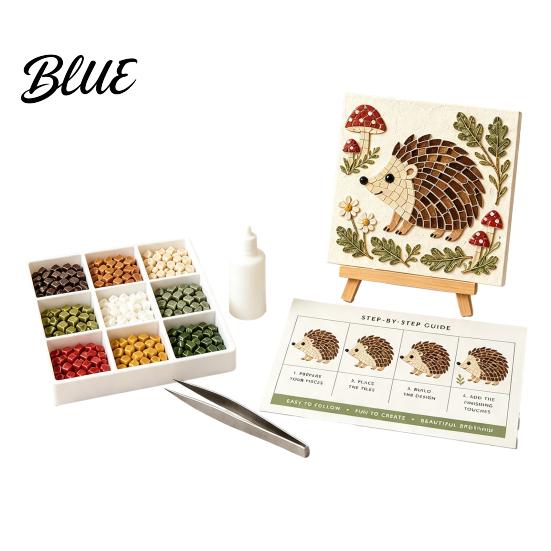 Christian Home Decor Animal Craft Art Kit Glass Mosaic DIY Sea 3D Forest Set