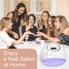 UV LED Lamp For Nails Drying Manicure Lamp With Memory Function LCD Display Professional LED Nail Lamp For Nail Art Salon Tools